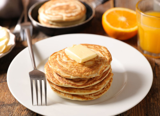smiths orang juice zesty pancakes recipe