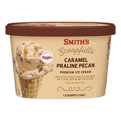 Caramel Pecan Praline Ice Cream SmithFoods