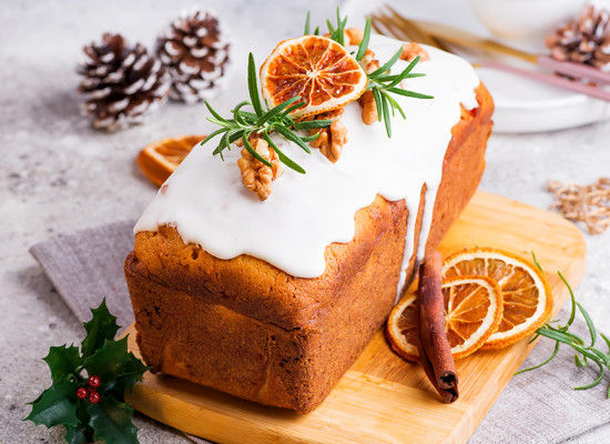 Creamy Eggnog Pound Cake