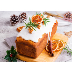 Creamy Eggnog Pound Cake