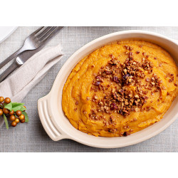 Eggnog Sweet Potato Bake
