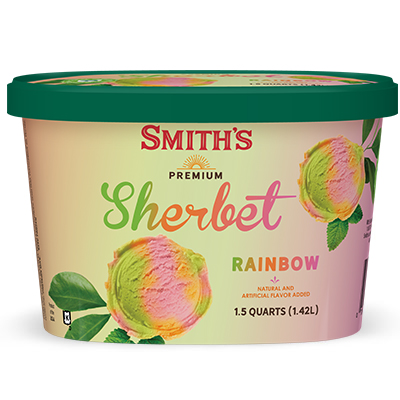 Rainbow Sherbet Ice Cream SmithsFood